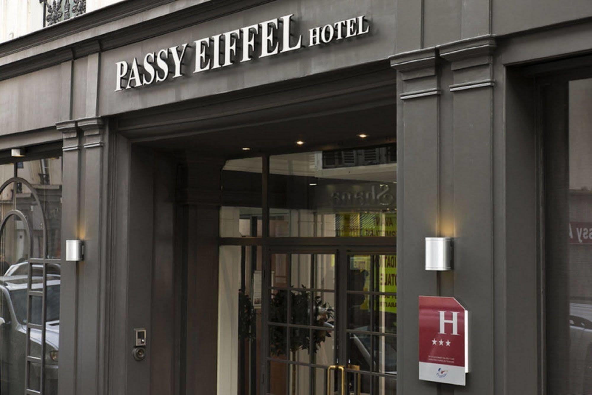 Passy Eiffel Hotell Paris Exteriör bild